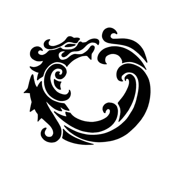 Traditional Chinese Dragon Figure 2 (4x4 In)