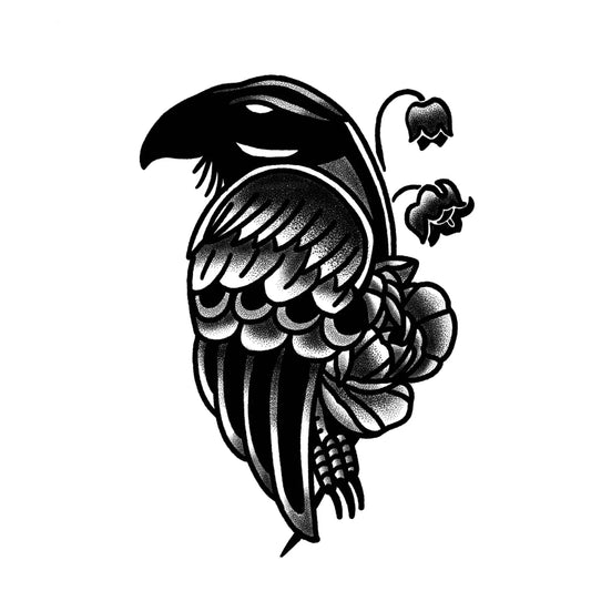 Crow Option 1 (6x3 In)