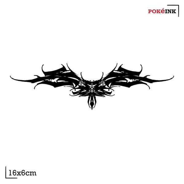 Cybersigilism Wings Temporary Tattoo by POKéINK