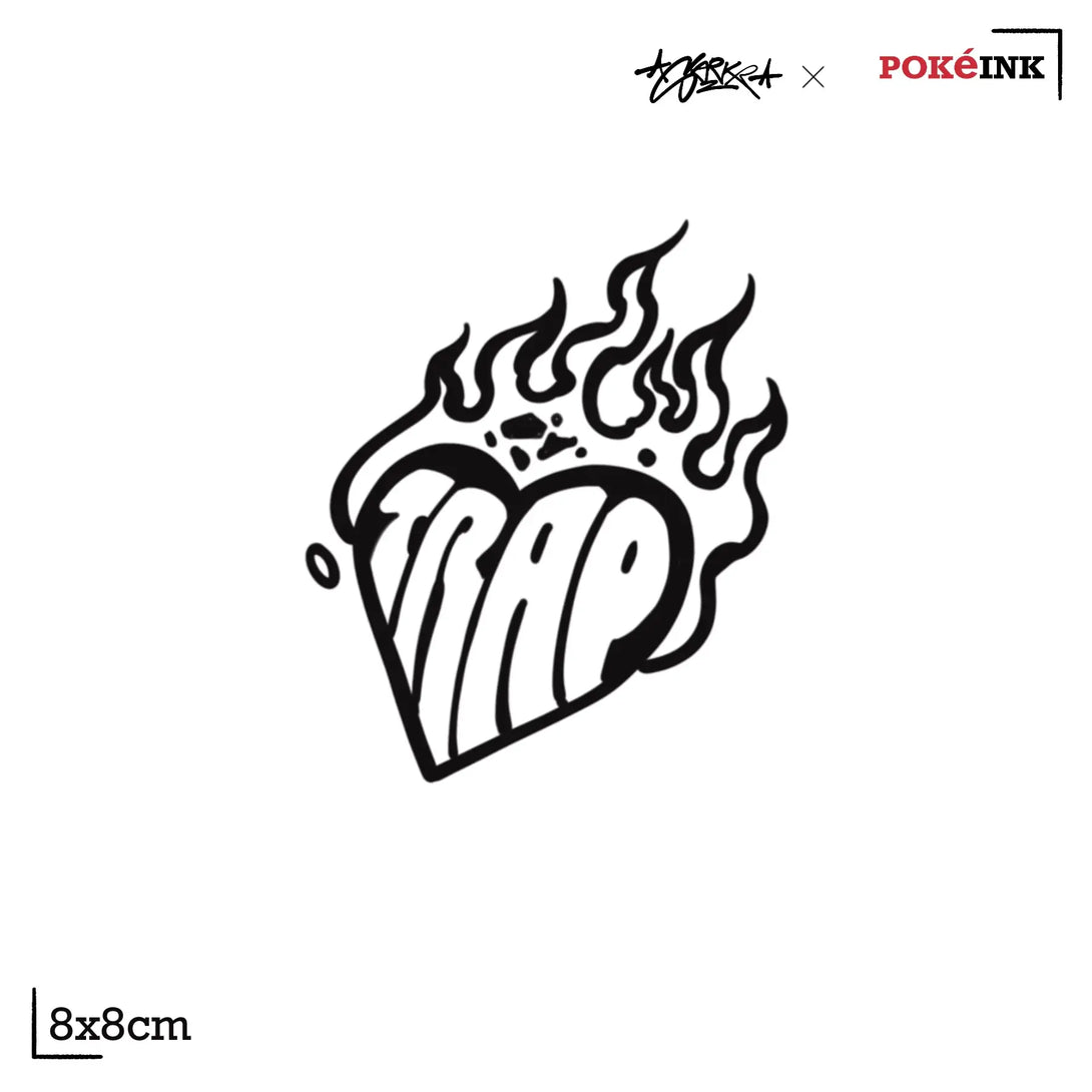 Heart Trap Tattoo