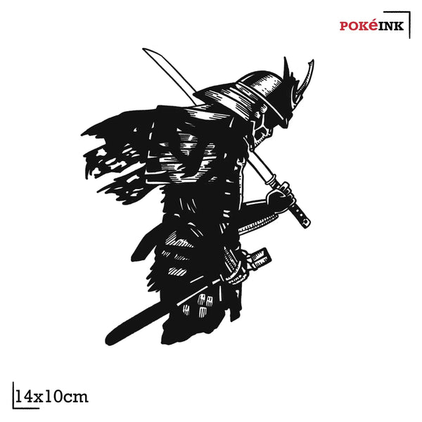 Ghost of Samurai Tattoo by POKéINK