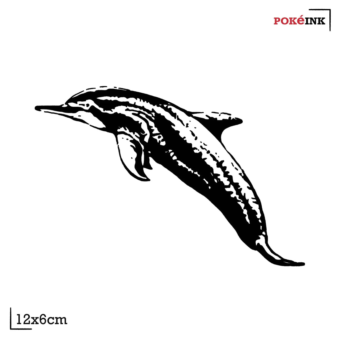 Judy Cyberpunk 2077 Dolphin Tattoo