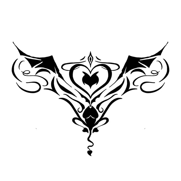Sexy Succubus Wings Tattoo