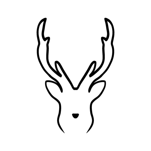 Dear Deer Temporary Tattoo by POKéINK 2x2 In