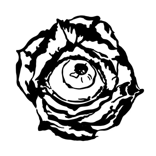 Rose with eye(4x4 In)